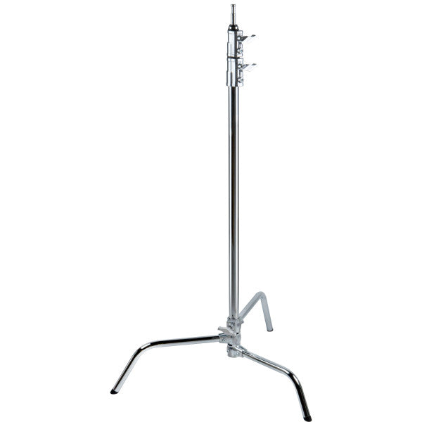 Kupo 40in Master C-Stand with Sliding Leg & Quick-Release System - Silver from www.thelafirm.com