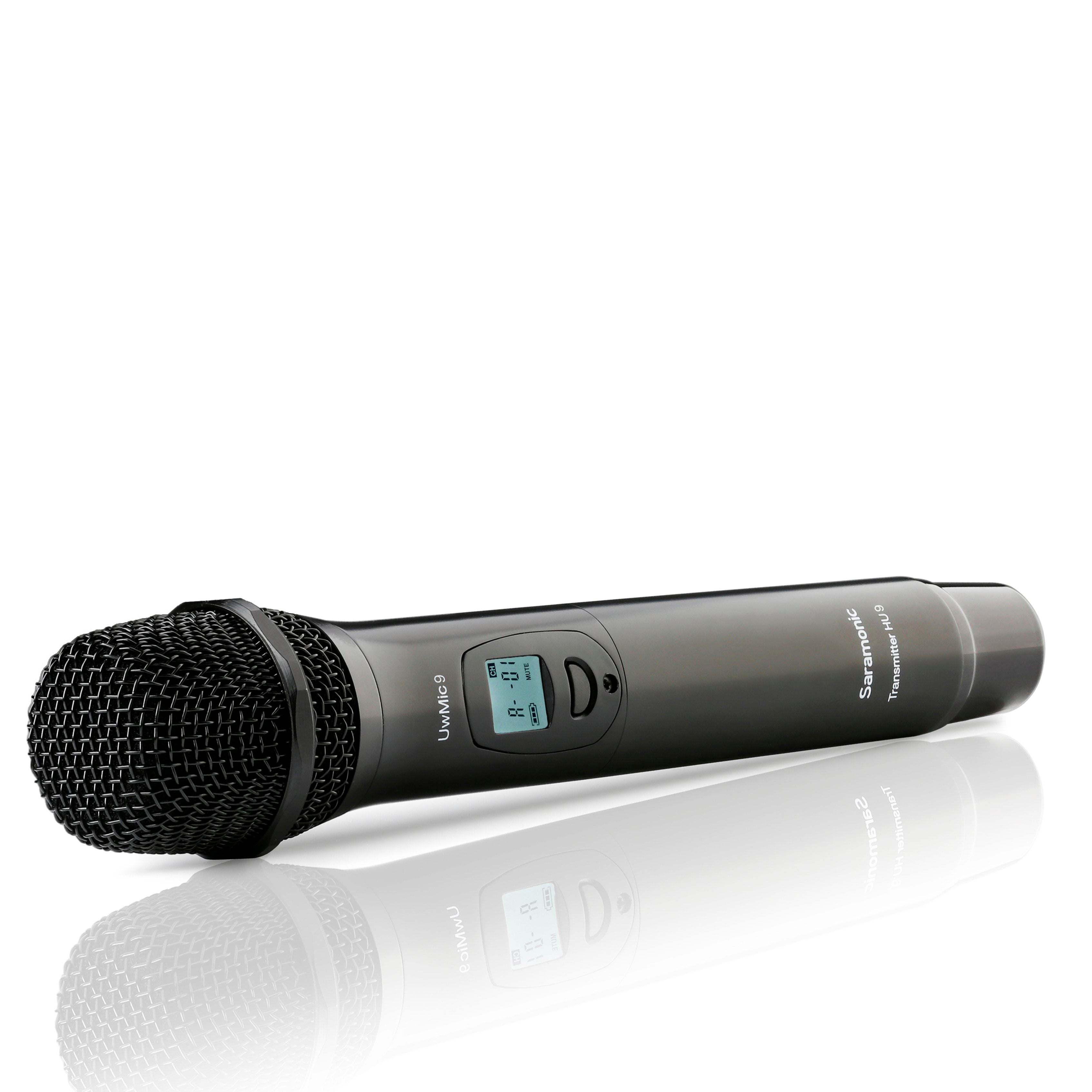 UwMic9 HU9 Wireless UHF Handheld Cardioid Microphone Transmitter for UwMic9 R... â€“ Saramonic audio gear at The LA Firm