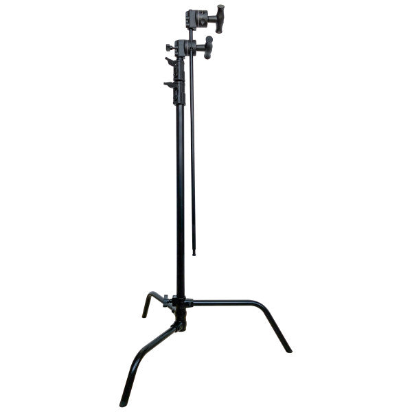 Kupo 40in Master C-Stand with Sliding Leg Kit & Quick-Release System (Stand with 2.5in Grip Head & 40in Grip Arm with Hex Stud) - Black from www.thelafirm.com