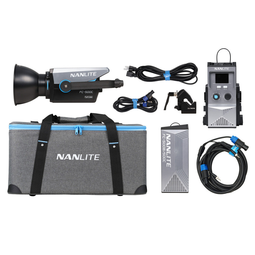 Nanlite FC-500C Kit with FC PowerController from www.thelafirm.com