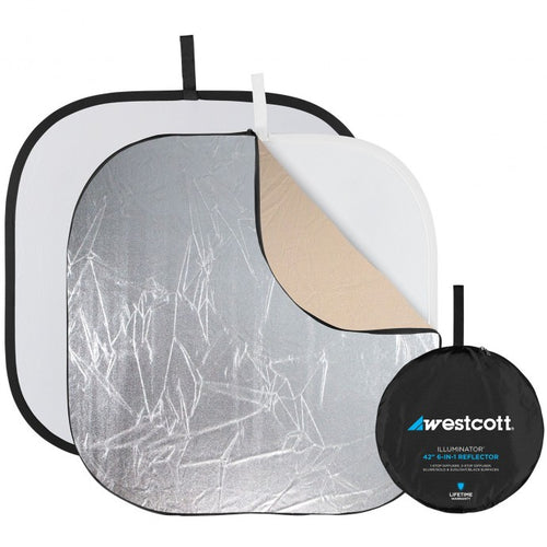 Westcott Illuminator Collapsible 6-in-1 Reflector Kit (42