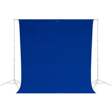Load image into Gallery viewer, Westcott Wrinkle-Resistant Backdrop - Chroma-Key Blue (9&#39; x 10&#39;)