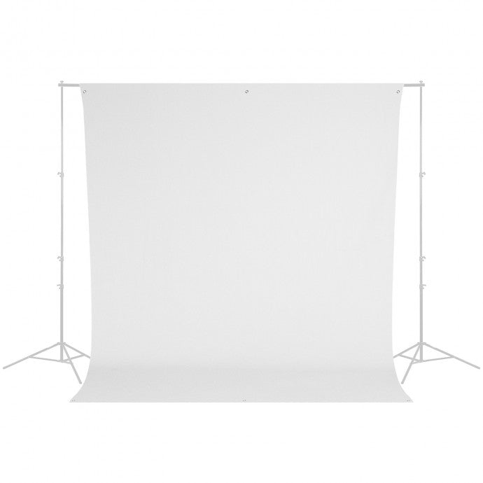 Westcott Wrinkle-Resistant Backdrop - High-Key White (9' x 10')