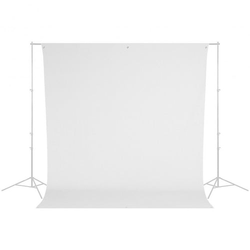 Westcott Wrinkle-Resistant Backdrop - High-Key White (9' x 10')