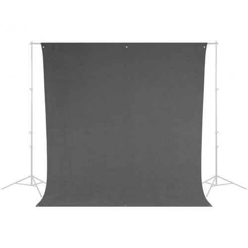 Westcott Wrinkle-Resistant Backdrop - Neutral Gray (9' x 10')