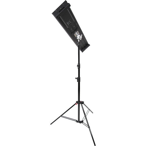 PIPELINE 4-BANK 4-Foot Kit, 3200/5600K tweaking - incl. 48V PSU, PSU mount plate, Yoke with TVMP M10/16mm spigot, 2 m. Powercon True 1 cable and 2 Grid/Diffuser holders