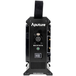 Aputure 2-Bay Battery Power Station (A-Mount) from www.thelafirm.com
