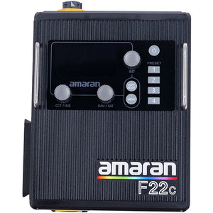 amaran F22c - 2'x2' LED Mat RGBWW (V-Mount) from www.thelafirm.com