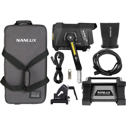 NANLUX Evoke 1200B Spot Light with Trolley Case from www.thelafirm.com