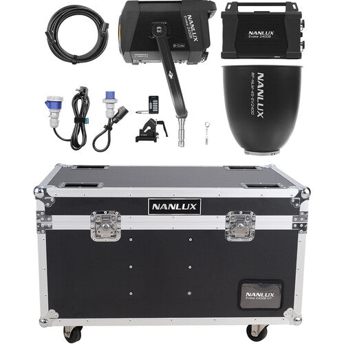 Evoke 2400B KIT Road Case Kit with  45° Reflector Inside of Case from www.thelafirm.com