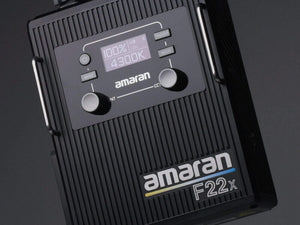 amaran F22x - 2'x2' LED Mat Bi-Color (V-Mount) from www.thelafirm.com