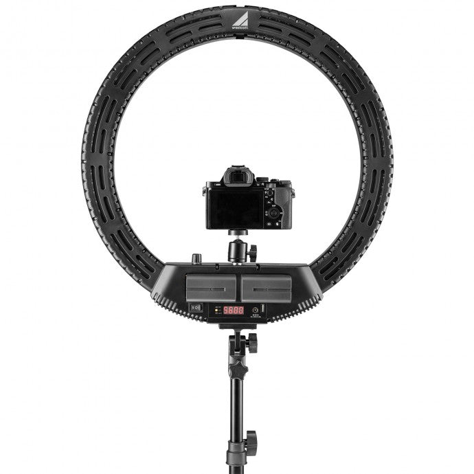 Westcott 18” Bi-Color LED Ring Light Kit with Batteries and Stand