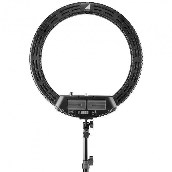 Westcott 18” Bi-Color LED Ring Light Kit with Batteries and Stand