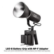 Load image into Gallery viewer, Westcott L60-B Battery Grip with NP-F Adapter