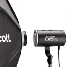Load image into Gallery viewer, Westcott L60-B Bi-Color COB LED 1-Light Backpack Kit