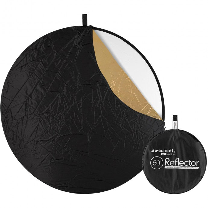 Westcott Collapsible 5-in-1 Reflector Kit with Gold Surface (50")