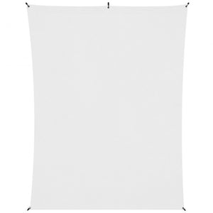 Westcott X-Drop Wrinkle-Resistant Backdrop Kit - High-Key White (5' x 7')