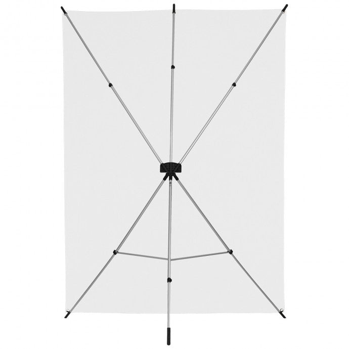 Westcott X-Drop Wrinkle-Resistant Backdrop Kit - High-Key White (5' x 7')