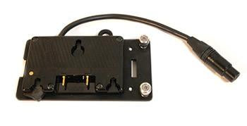 Area 48 Soft Bauer Battery adaptor plate (incl. strap) - Blueshape from www.thelafirm.com