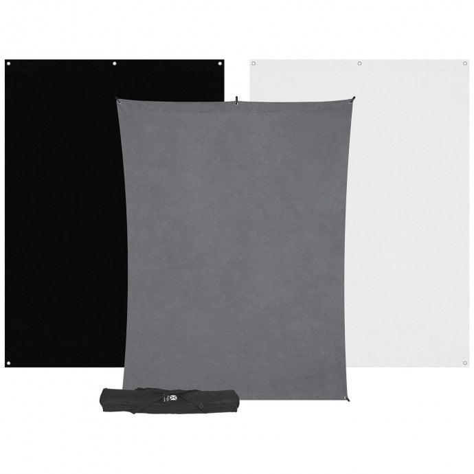 Westcott X-Drop 3-Pack Backdrop Kit (5' x 7')