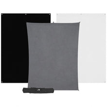 Load image into Gallery viewer, Westcott X-Drop 3-Pack Backdrop Kit (5&#39; x 7&#39;)