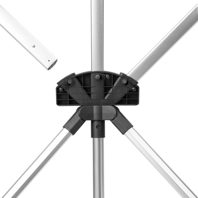 Westcott X-Drop Pro Wrinkle-Resistant Backdrop Kit - Rich Black Sweep (8' x 13')