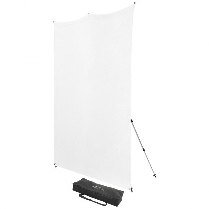 Westcott X-Drop Pro Wrinkle-Resistant Backdrop Kit - High-Key White (8' x 8')