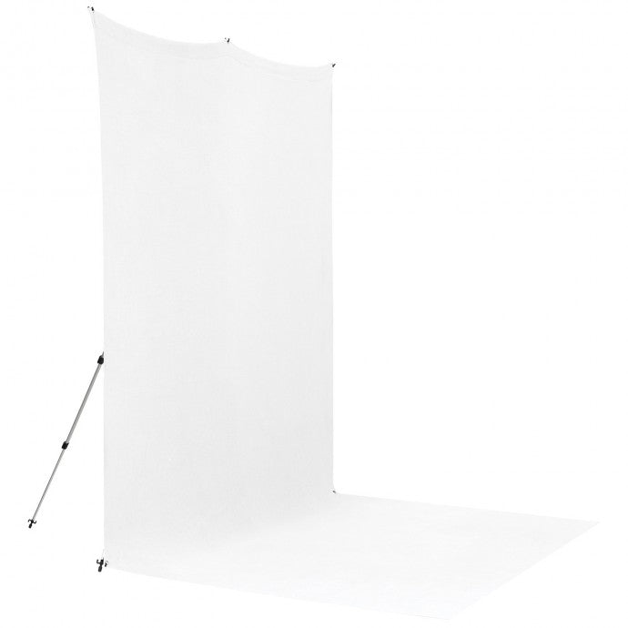 Westcott X-Drop Pro Wrinkle-Resistant Backdrop Kit - High-Key White Sweep (8' x 13')