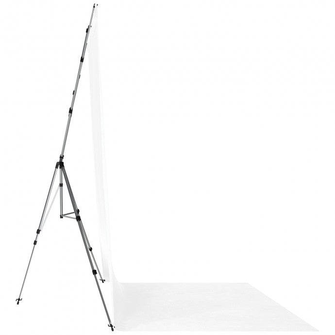 Westcott X-Drop Pro Wrinkle-Resistant Backdrop Kit - High-Key White Sweep (8' x 13')