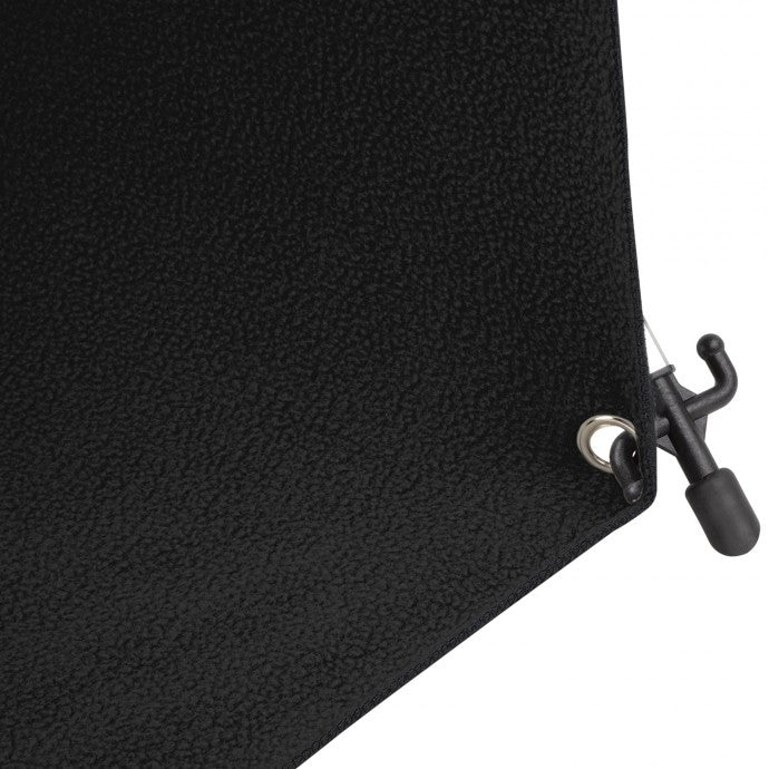 Westcott X-Drop Pro Wrinkle-Resistant Backdrop Kit - Rich Black (8' x 8')