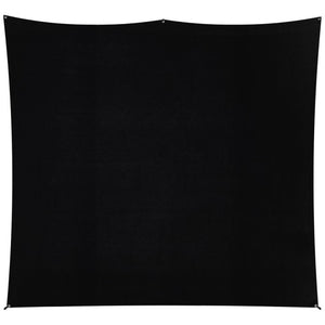 Westcott X-Drop Pro Wrinkle-Resistant Backdrop Kit - Rich Black (8' x 8')