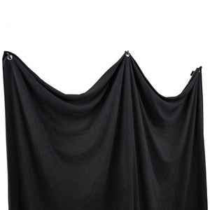 Westcott X-Drop Pro Wrinkle-Resistant Backdrop Kit - Rich Black Sweep (8' x 13')