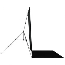 Load image into Gallery viewer, Westcott X-Drop Pro Wrinkle-Resistant Backdrop Kit - Rich Black Sweep (8&#39; x 13&#39;)