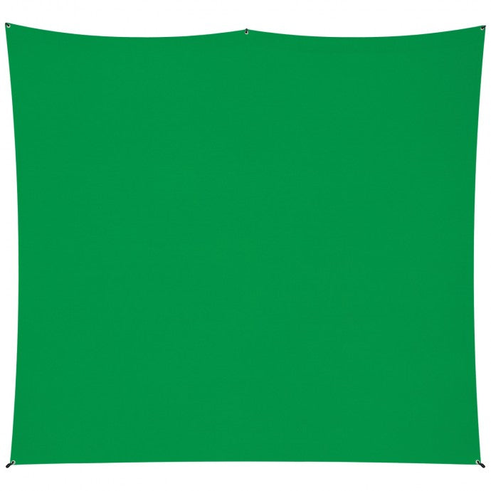 Westcott X-Drop Pro Wrinkle-Resistant Backdrop Kit - Chroma-Key Green Screen (8' x 8')