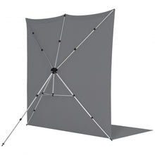 Load image into Gallery viewer, Westcott X-Drop Pro Wrinkle-Resistant Backdrop Kit - Neutral Gray Sweep (8&#39; x 13&#39;)