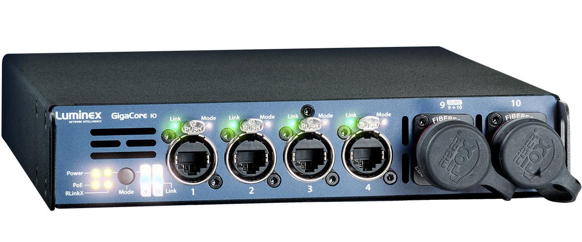 GigaCore 10 (Neutrik QUAD MMF + PoE) from www.thelafirm.com