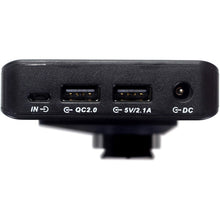 Load image into Gallery viewer, Juicebox External Battery for First Gen Blackmagic Cameras (Includes 14V, 3A Rapid Smart Charger, Car Charger and DC Power Cables)