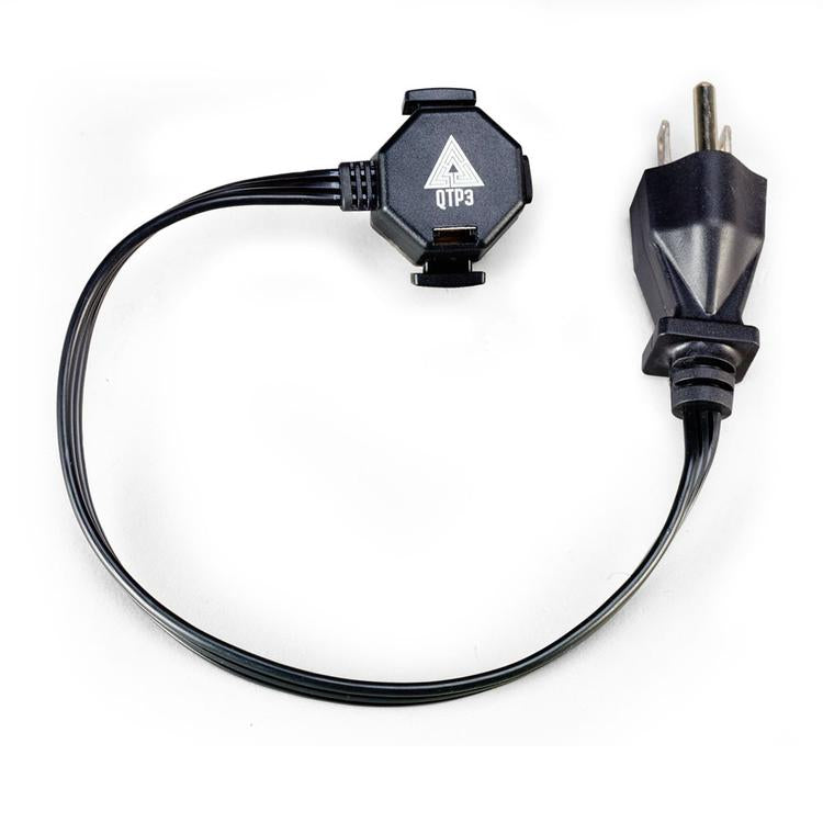 Quasar Science QTP3 Grounded Tri Pin Power Cord *LIMITED AVAILABILITY - INQUIRE BEFORE ORDERING*