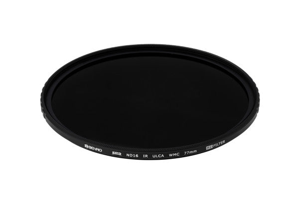 Benro Master 77mm 4-stop (ND 16 / 1.2) Solid Neutral Density Filter from www.thelafirm.com