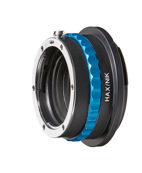 NOVOFLEX Adapter Nikon-lenses to Hasselblad X-Mount (X1D) with aperture control from www.thelafirm.com