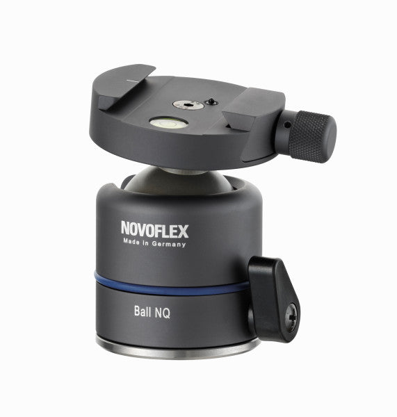 NOVOFLEX NQ Ball Head with QR Plate and Bubble Level from www.thelafirm.com