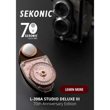 Load image into Gallery viewer, Sekonic L-398a Studio Deluxe III Anniversary Edition from www.thelafirm.com