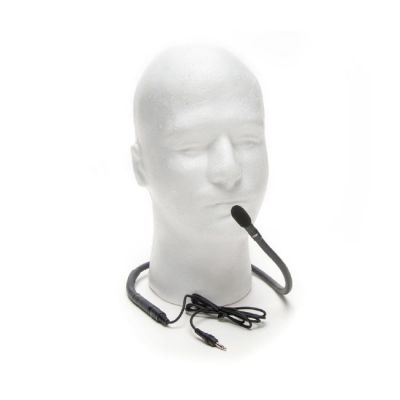 Neck-worn gooseneck omni-directional microphone from www.thelafirm.com