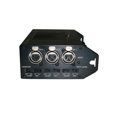 Professional portable mixer w/ 3 XLR inputs from www.thelafirm.com