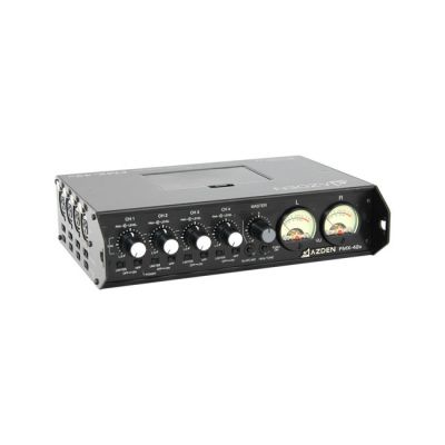 4-channel portable mixer w/ USB digital output from www.thelafirm.com