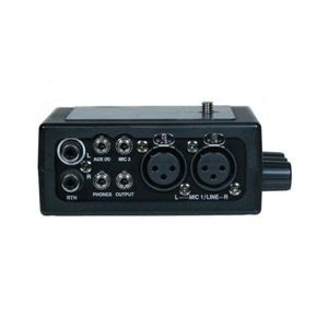 2-channel audio mixer/adapter for DSLR cameras from www.thelafirm.com