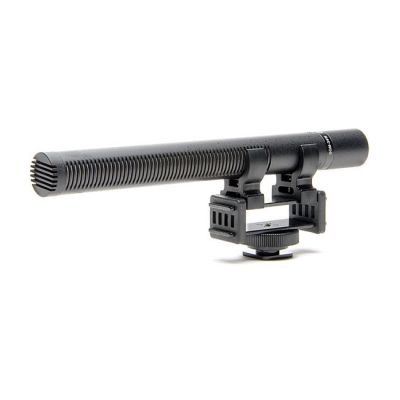 Professional broadcast shotgun mic, 7" barrel from www.thelafirm.com