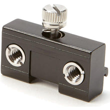 Load image into Gallery viewer, Reflect Slider. Fits the standard shoe sizes of 18, 20 and 22mm. 1/4”-20 and 3/8”-16 holes on the back side from www.thelafirm.com