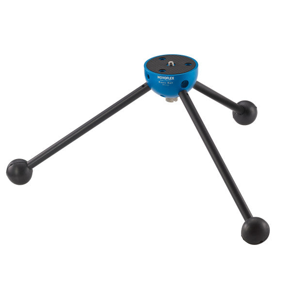 NOVOFLEX BasicBall Mini Tripod - Blue from www.thelafirm.com