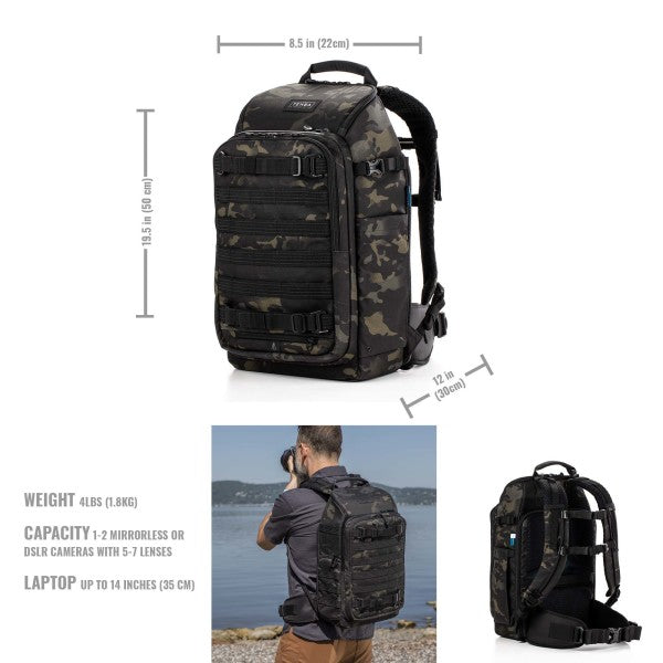 Tenba Axis v2 20L Backpack - MultiCam Black from www.thelafirm.com